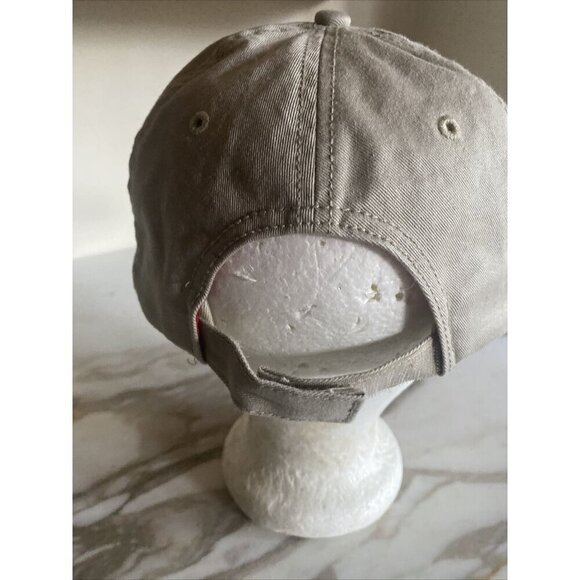 Cabela’s Khaki Distressed Adjustable Hat Cap - Picture 3 of 6